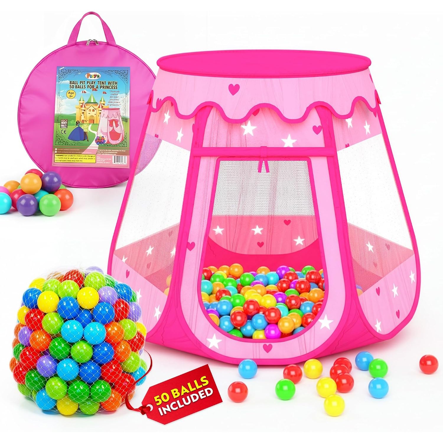 Princess Castle Ball Pit Tent