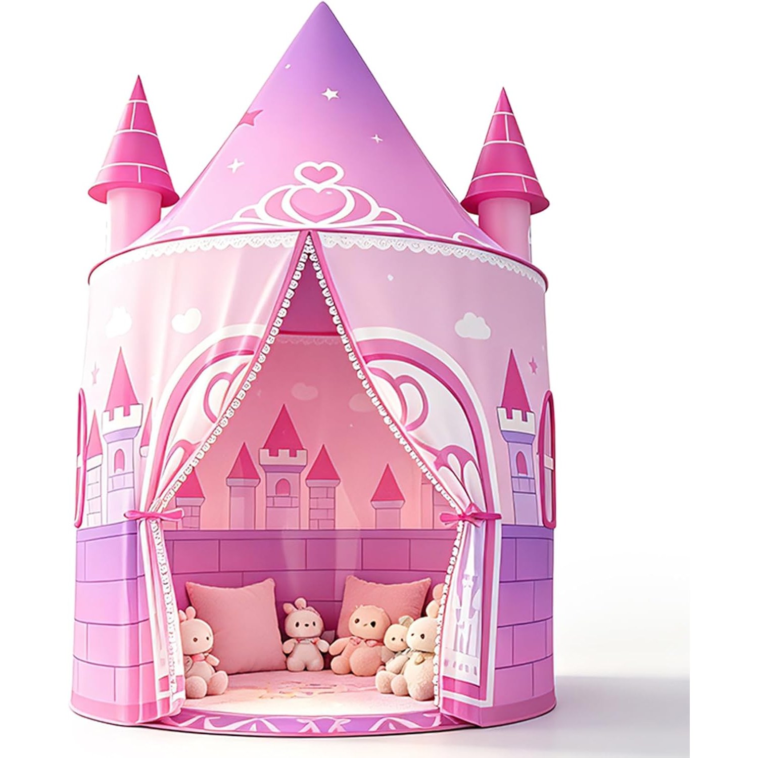 Tall Princess Castle Play Tent