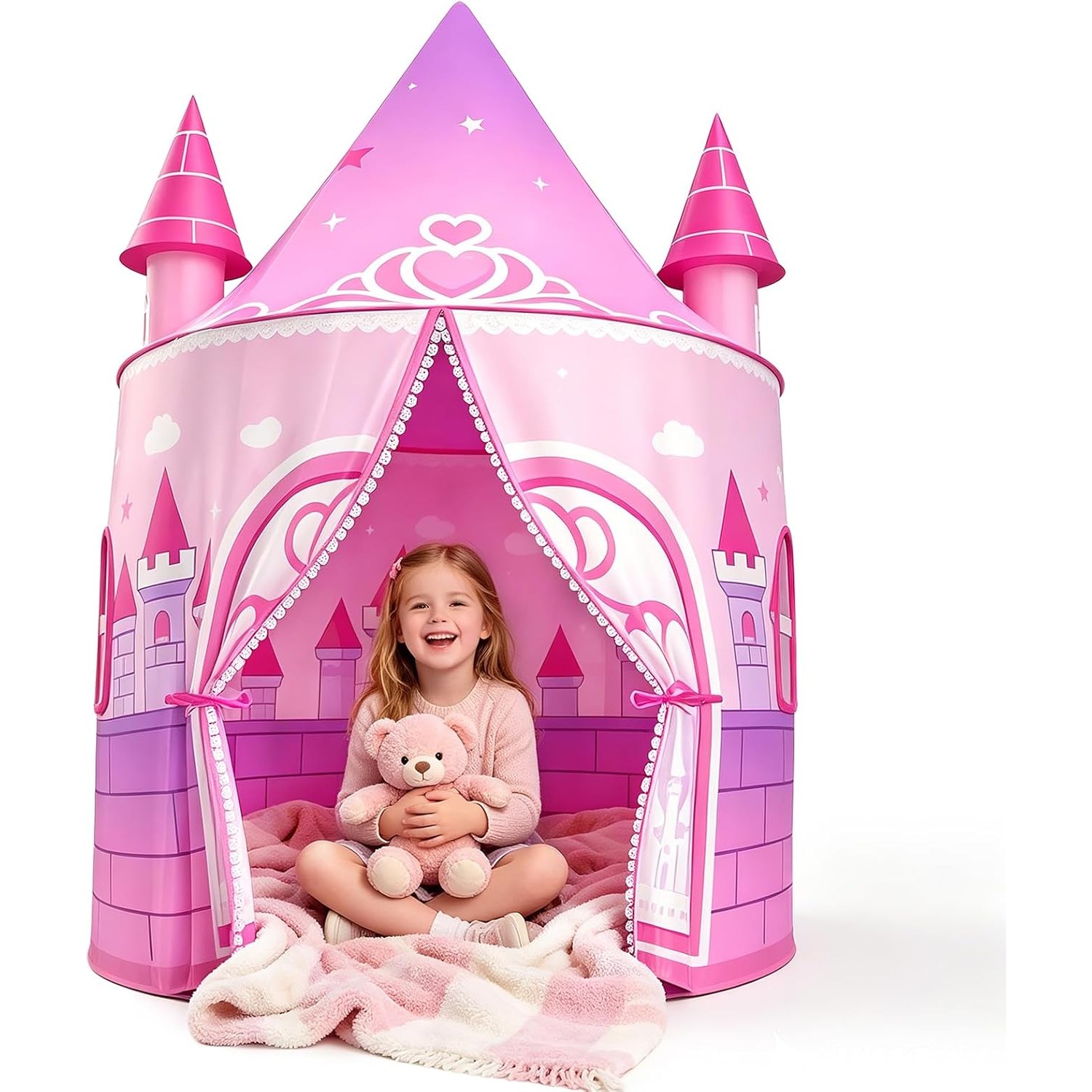 Tall Princess Castle Play Tent