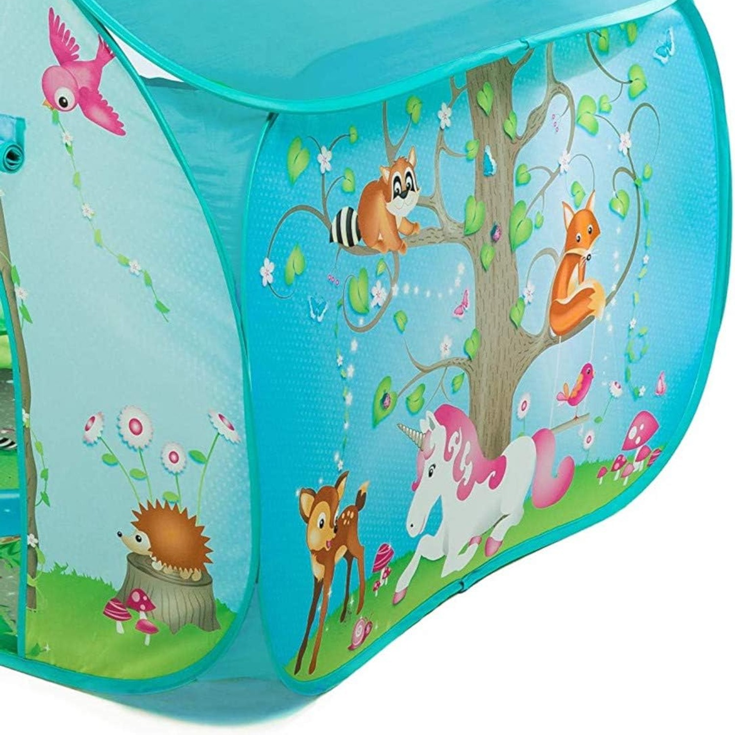 Enchanted Forest Pop-Up Play Tent with Printed Play Mat: image 3