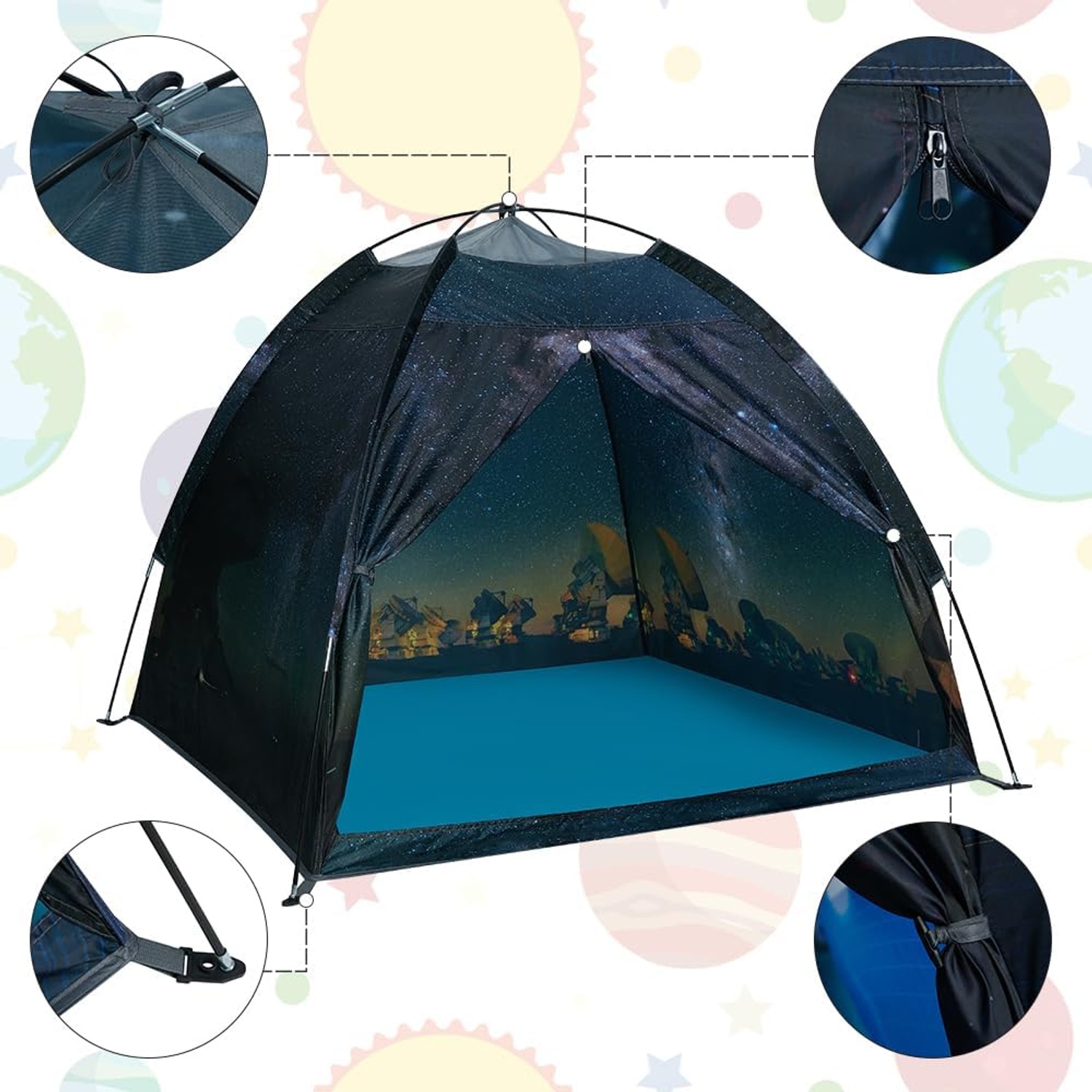 Galaxy Dome Play Tent: image 6