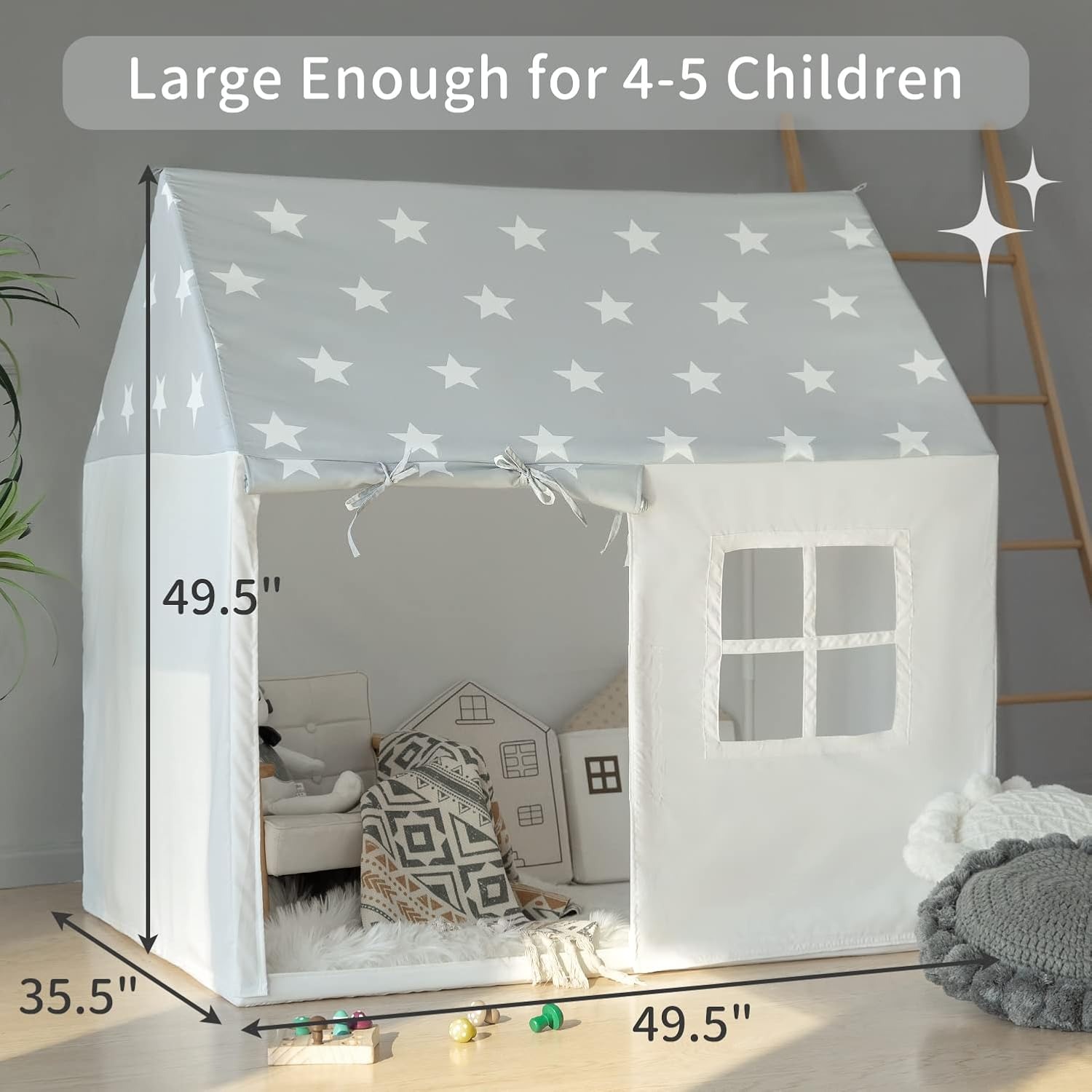 Play Tent with Star Light