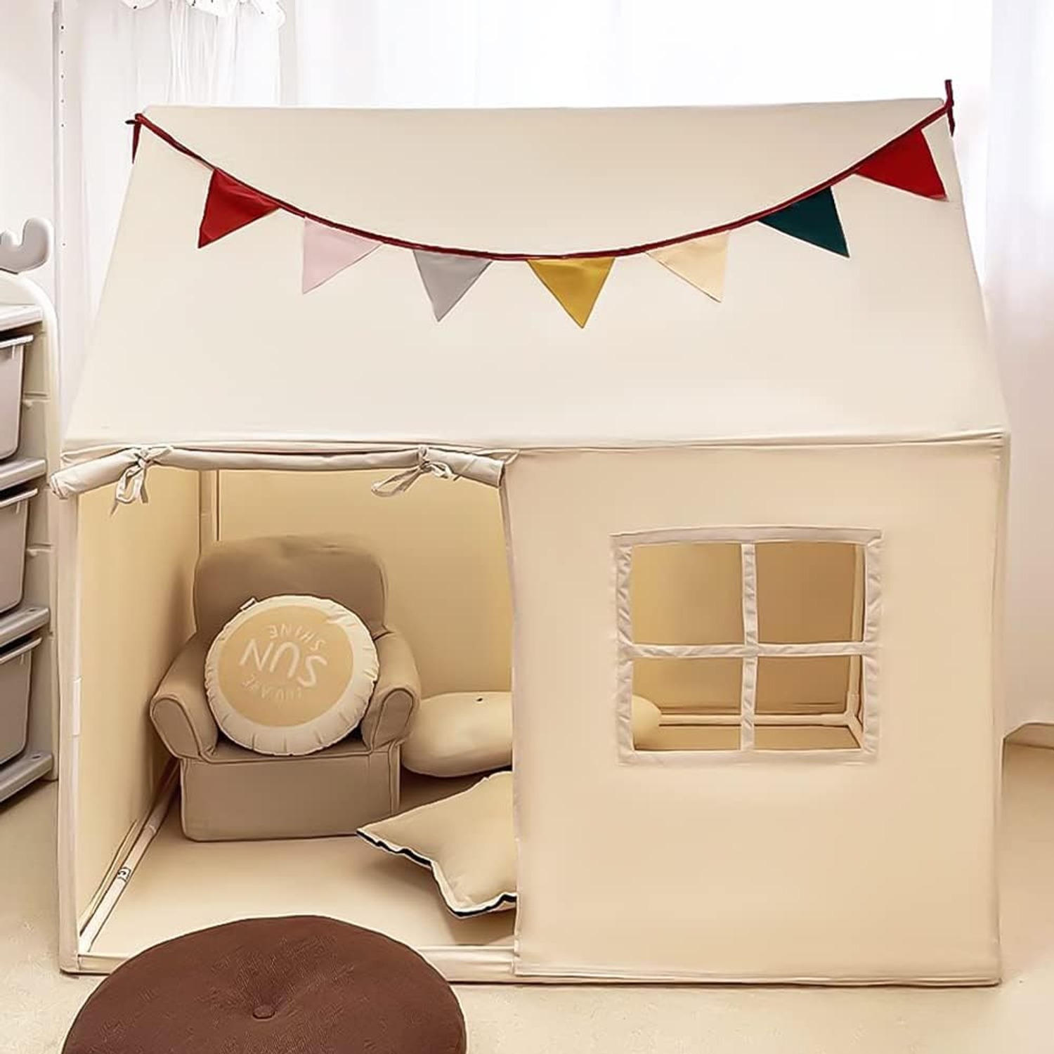 Playhouse Tent with Pennant Banners: image 8