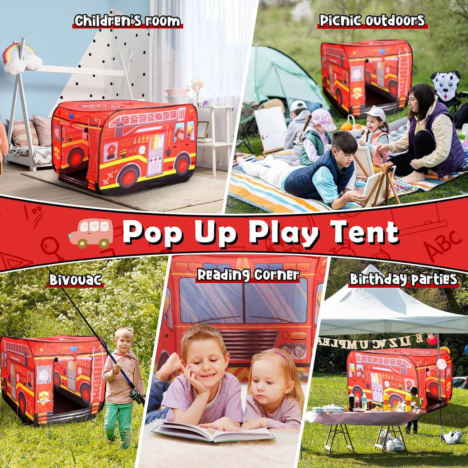 Pop Up Playhouse Tent for Kids