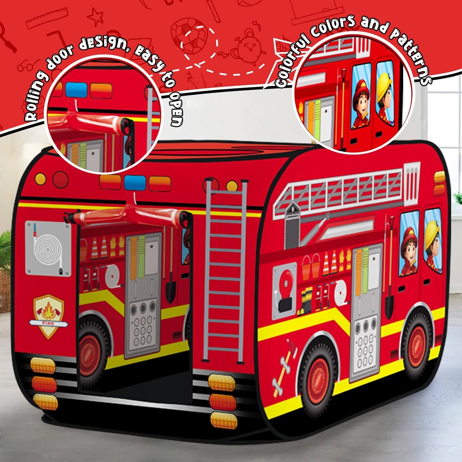Pop Up Playhouse Tent for Kids: image 7