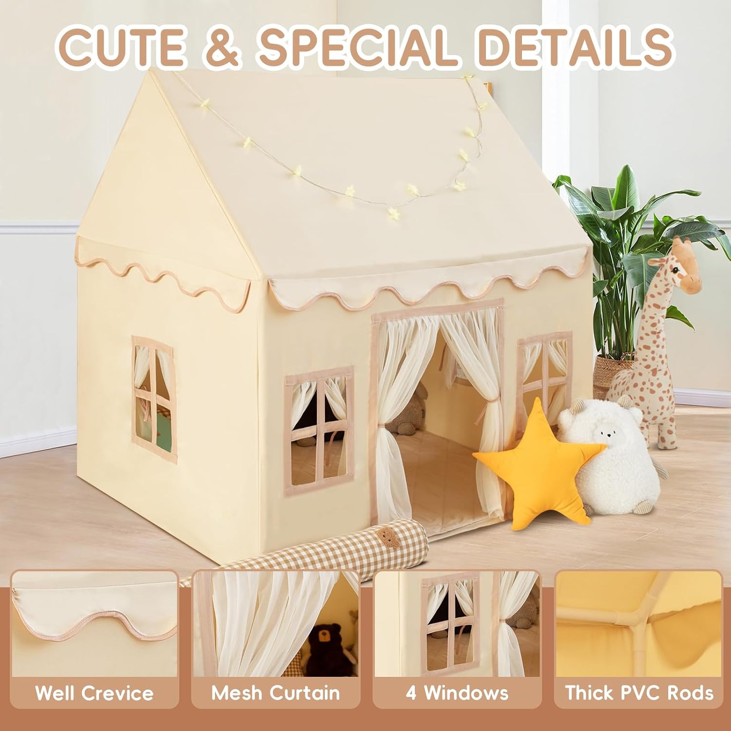 Portable Playhouse Play Tent