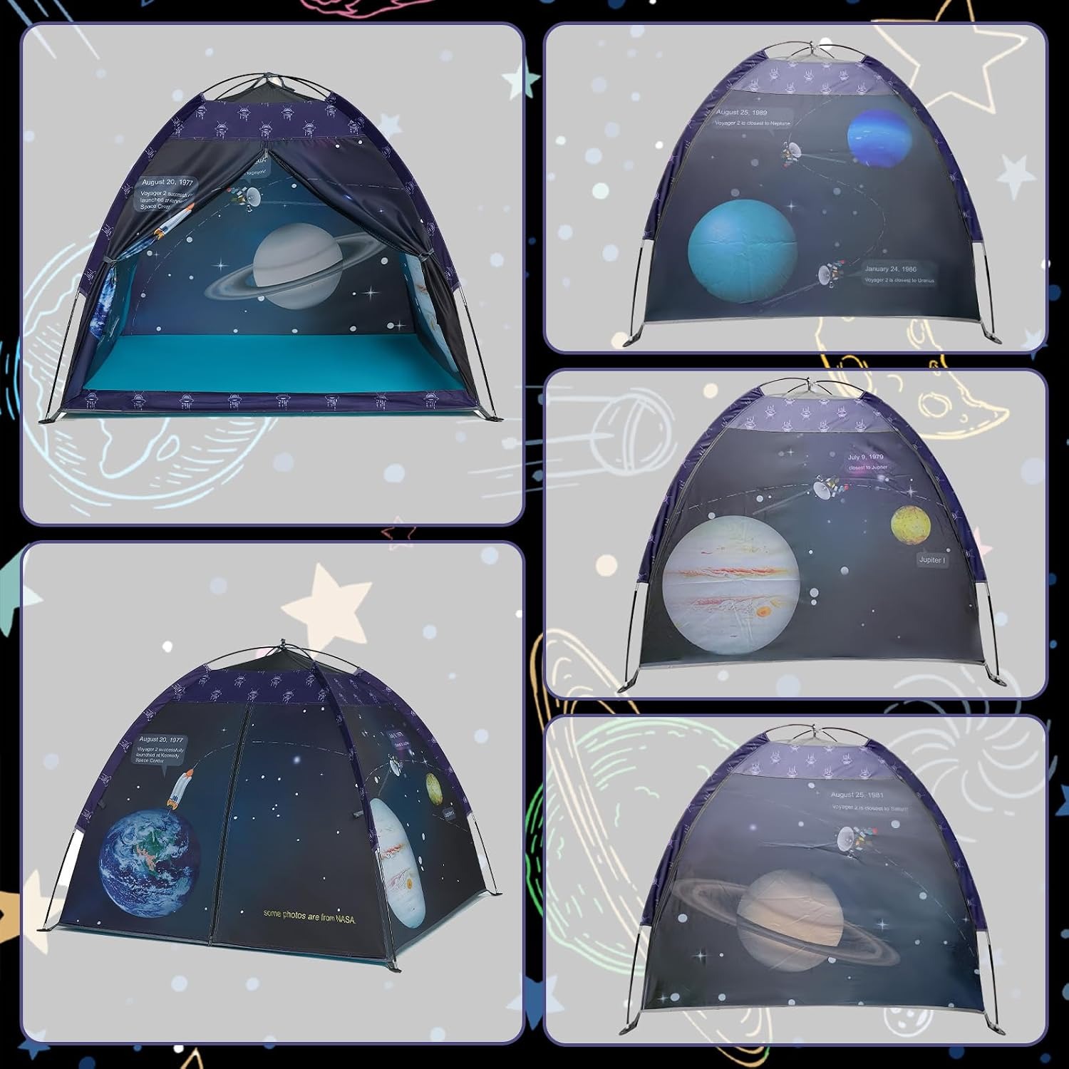 Space World Galaxy Dome Play Tent