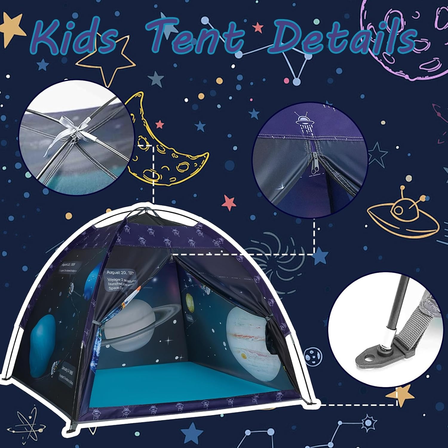 Space World Galaxy Dome Play Tent