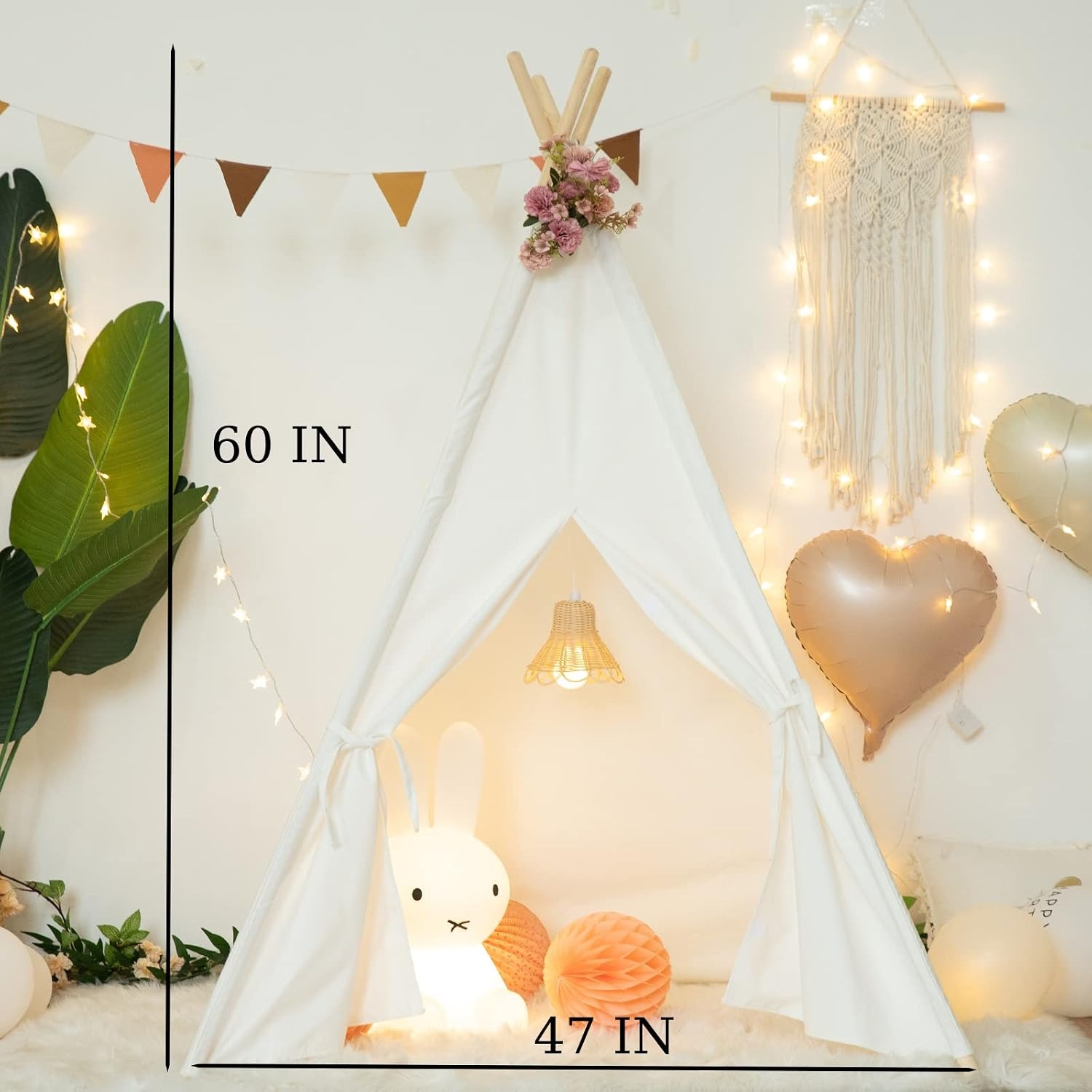 Portable Teepee Tent for Kids: image 5