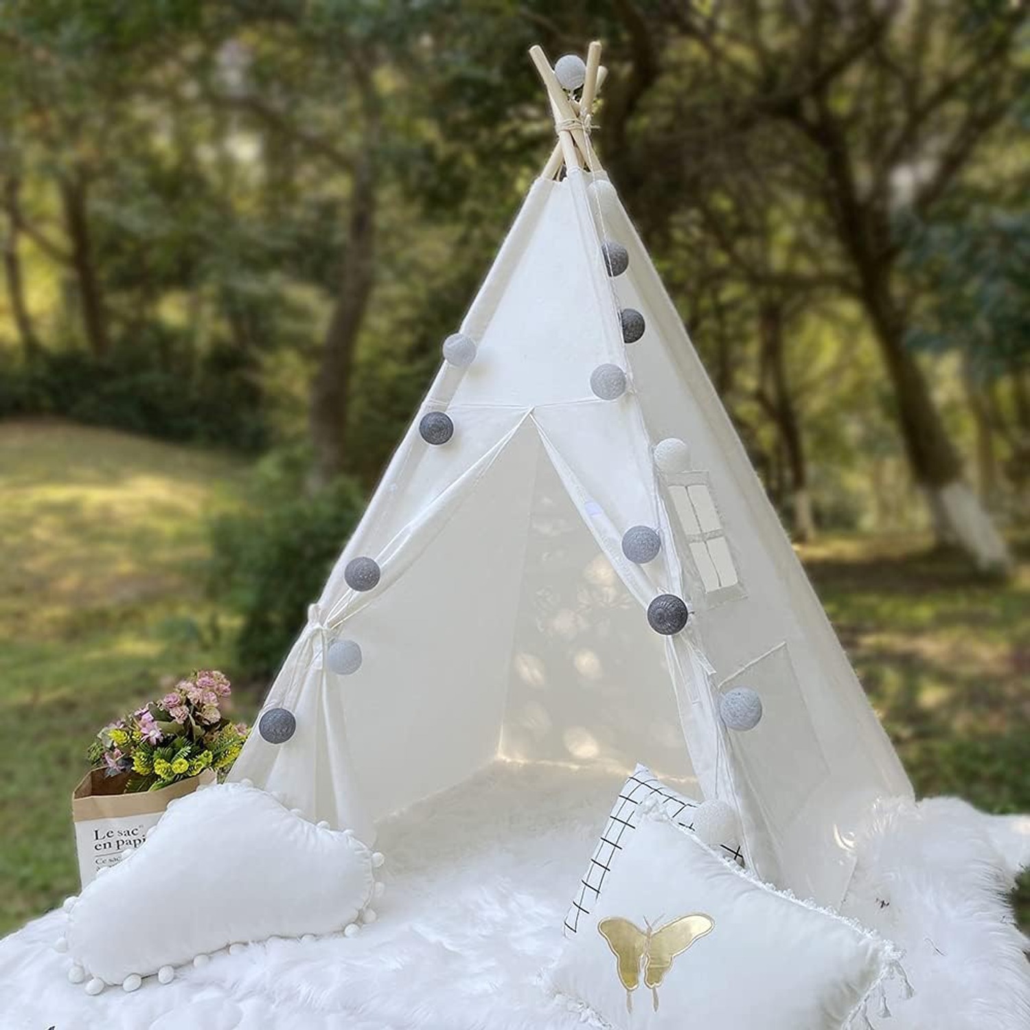 Portable Teepee Tent for Kids: image 7