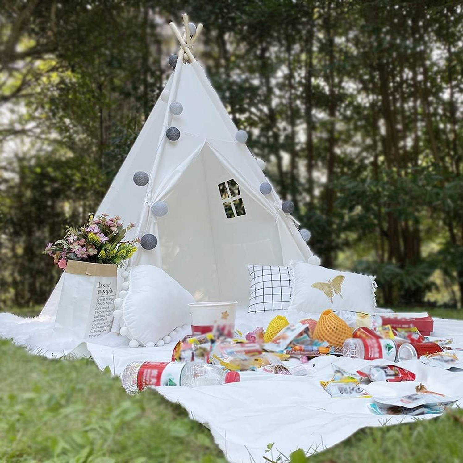 Portable Teepee Tent for Kids: image 8