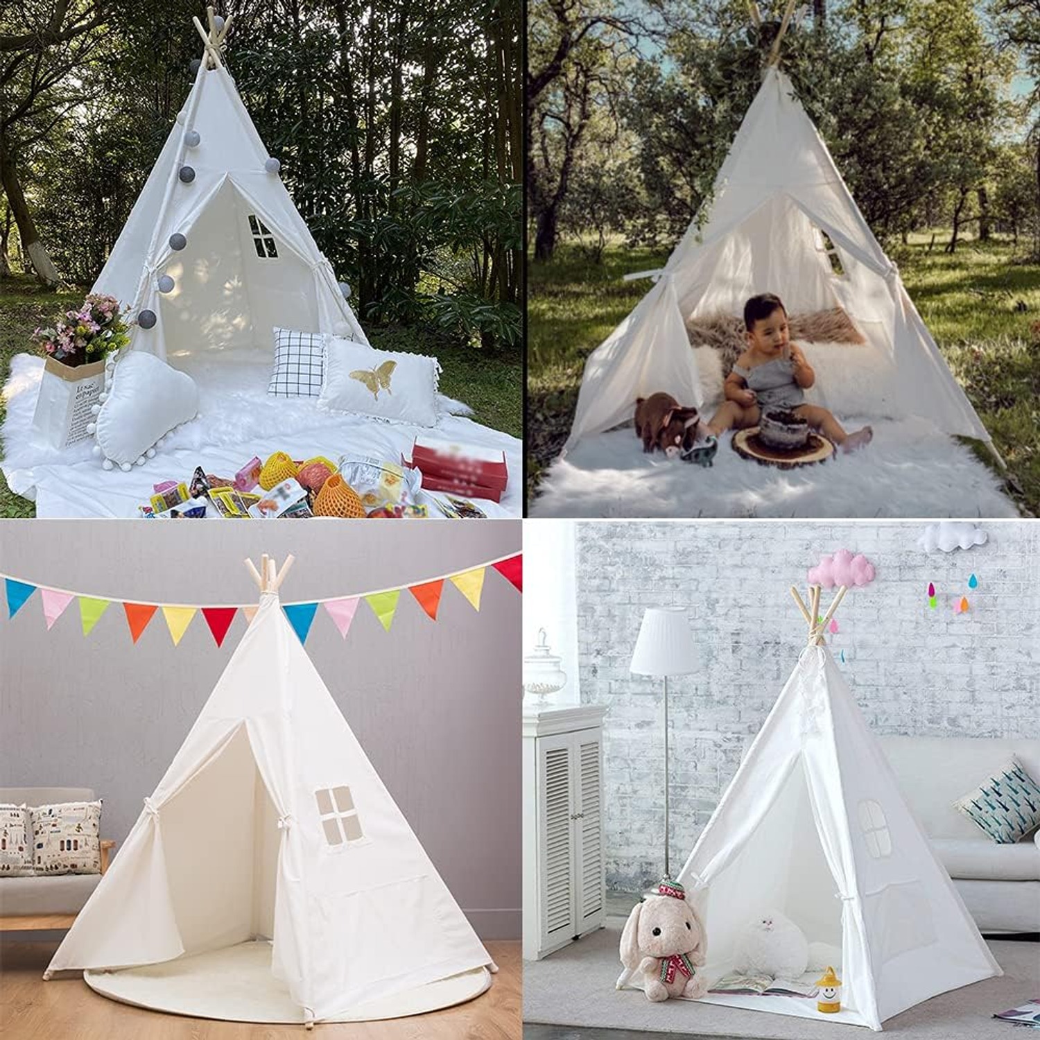 Portable Teepee Tent for Kids: image 9